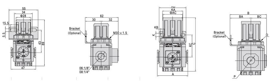 G series Air regulator