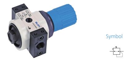 Air preparation LR series Air Regulator 01